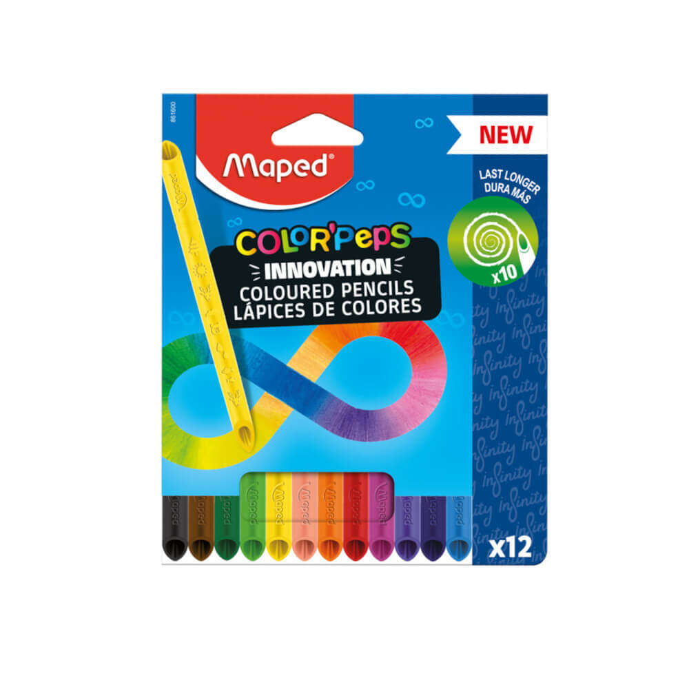 MAPED-861600 INFINİTY KURU BOYA 12 Lİ