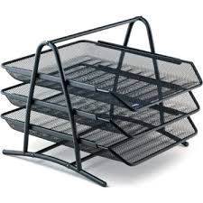 METAL EVRAK RAFI 3 LÜ SİYAH MİMAKS - MRF-3/S