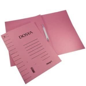 ÖZKAN-G0069 KARTON TELLI PEMBE DOSYA TAM KAPAK