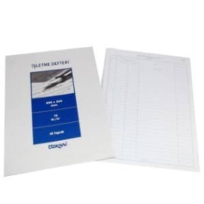 ÖZKAN-G2151 DERNEK IÇIN ISLETME DEFTERI 48 YP