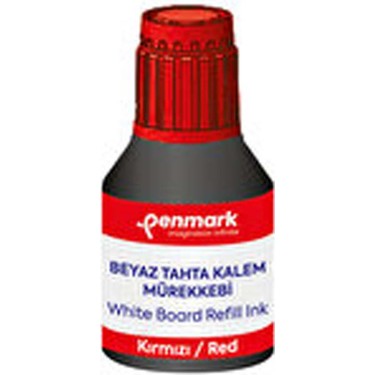 PENMARK--HS106 03 TAHTA KALEMI MÜREKKEBI 30 ML KIRMIZI