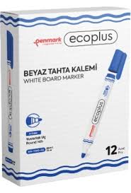 PENMARK--HS1100 02 ECOPLUS BEYAZ TAHTA KALEMI MAVİ
