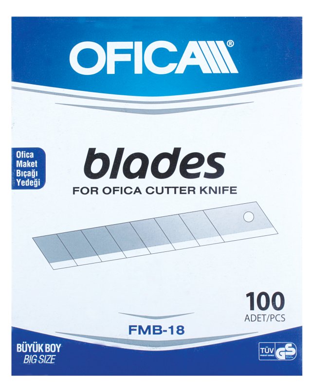 SÜDOR-FMB18 OFICA MAKET BIÇAGI YEDEGI 10 LU