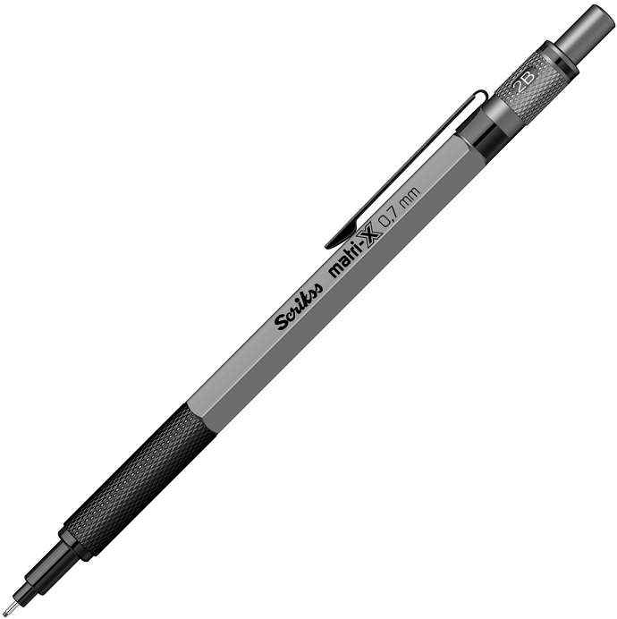 SCR-MATRI-X 07 MM VERSATİL KALEM GRİ