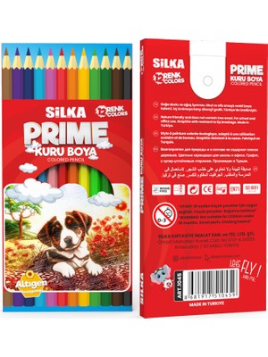 HEX PRİME KURUBOYA 12 RENK SİLKA-ART1045
