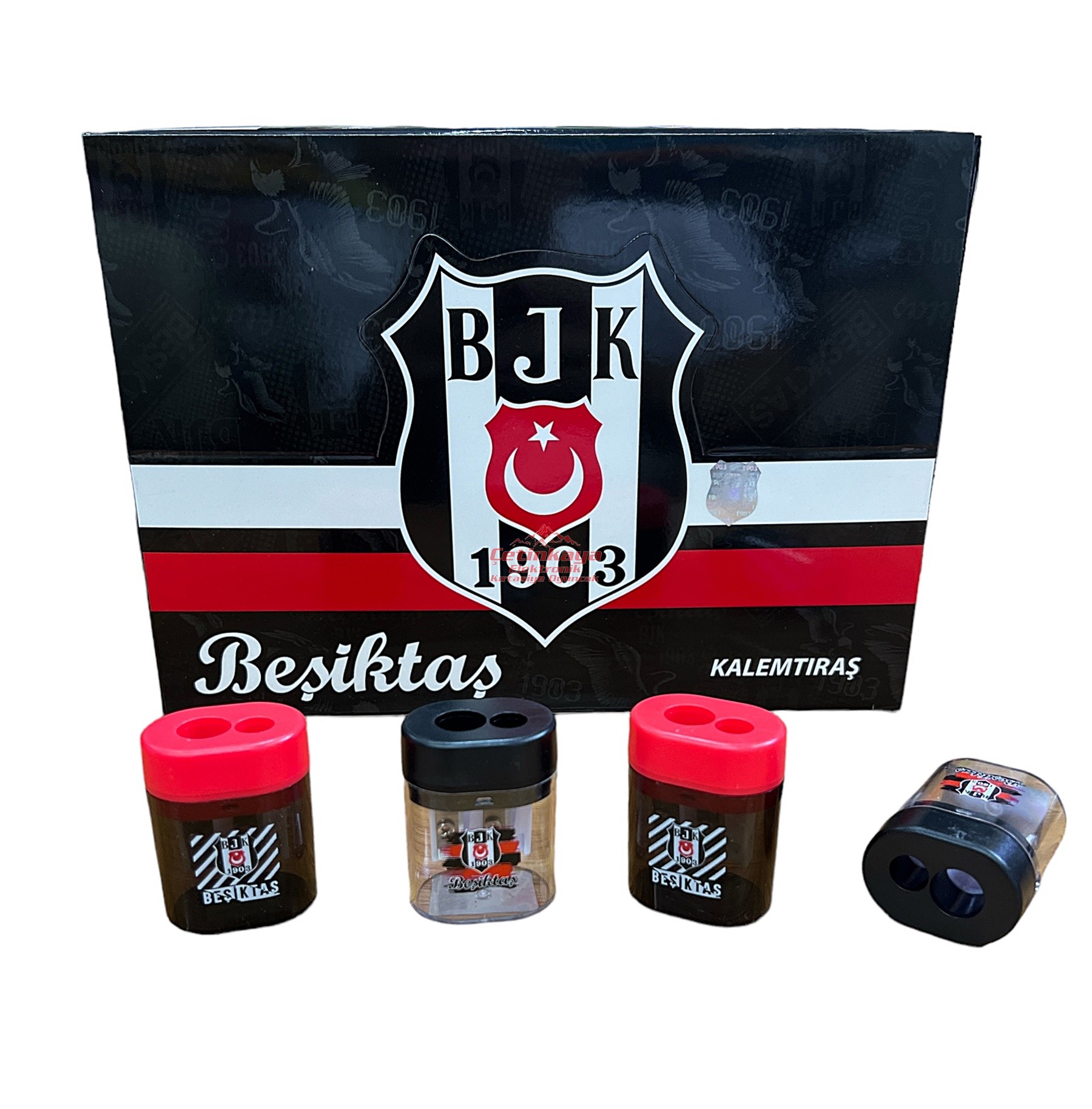 TİMON BEŞİKTAŞ KALEMTIRAŞ ÇİFT BIÇAKLI DİKDÖRTGEN 24 LÜ - 581975