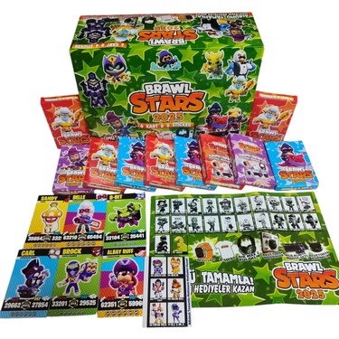 PSTL-0036 PSTL  BRAWL STARS 24 LÜ KART
