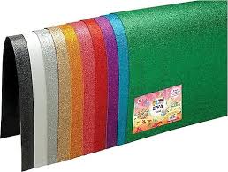 VIVA-1185 PUTI KARISIK RENKLI SIMLI YAPISKANLI EVA 50X70 CM 10 LU