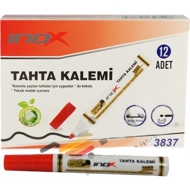 VIVA-3837 PUTI TAHTA KALEMI KIRMIZI