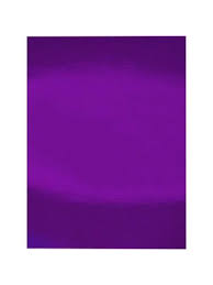 VIVA-5510 PUTI METALIK FON KARTONU 50X70 CM MOR 25 LI