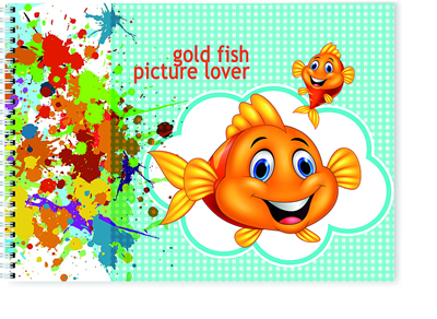 MCOLOR-0009 PLASTIK KAPAK RESIM DEFTERI 25X35 CM 25 YP